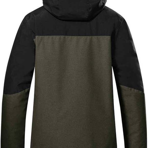 Killtec Ksw 127 Mn Ski Jckt Men's Ski Jacket with Zip Hood and Snow Guard Size L - Picture 8 of 8